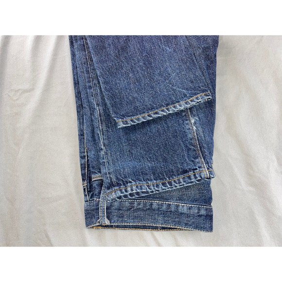 WESC Kelvin Ring Spun Denim Button Fly Jeans. Perfectly Broken In, Men's 30X30. - Picture 5 of 9